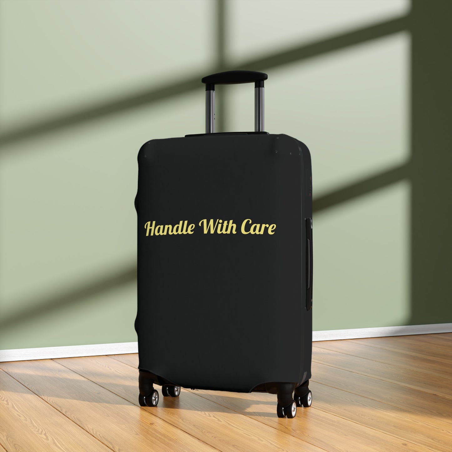 Handle With Care Travel Luggage Cover