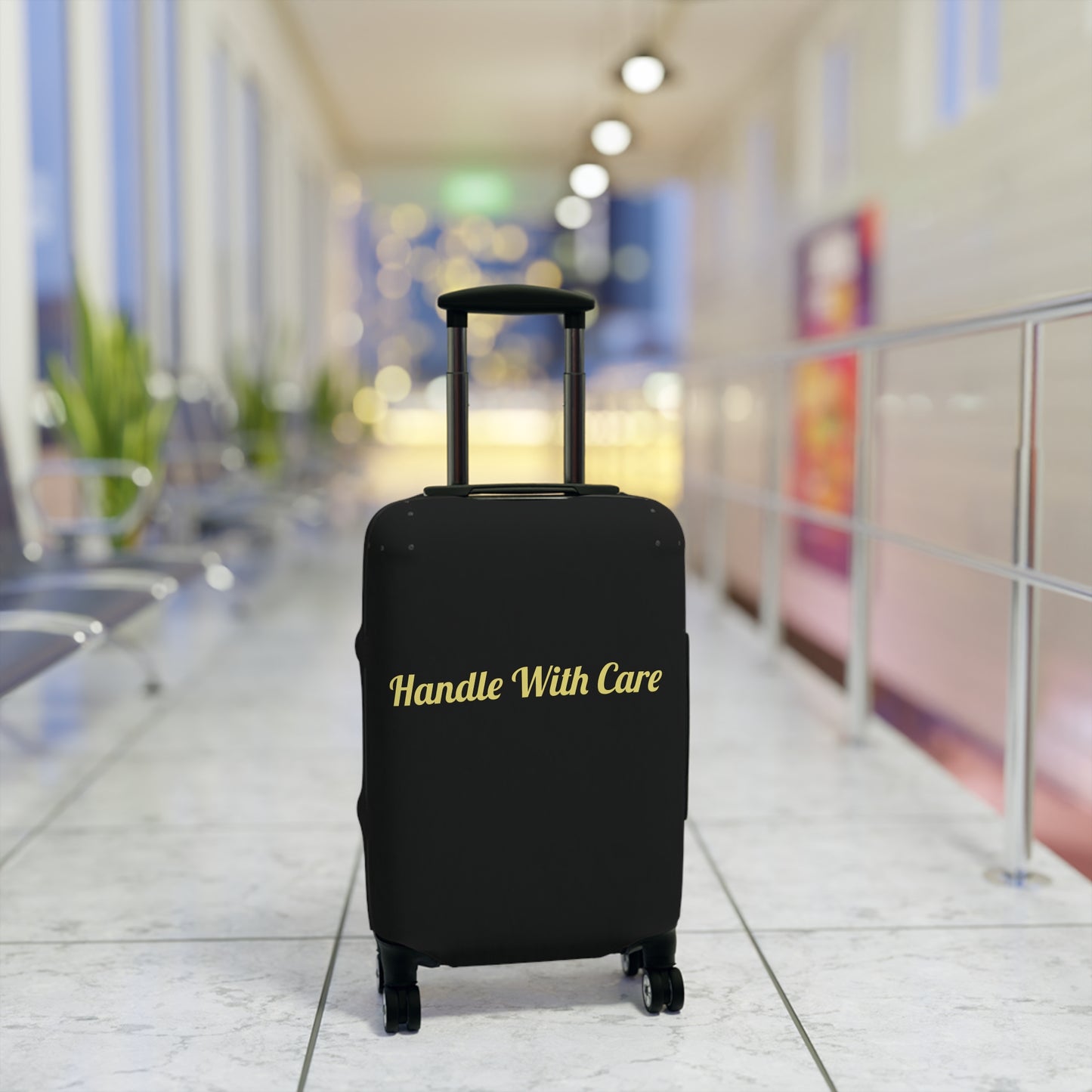 Handle With Care Travel Luggage Cover