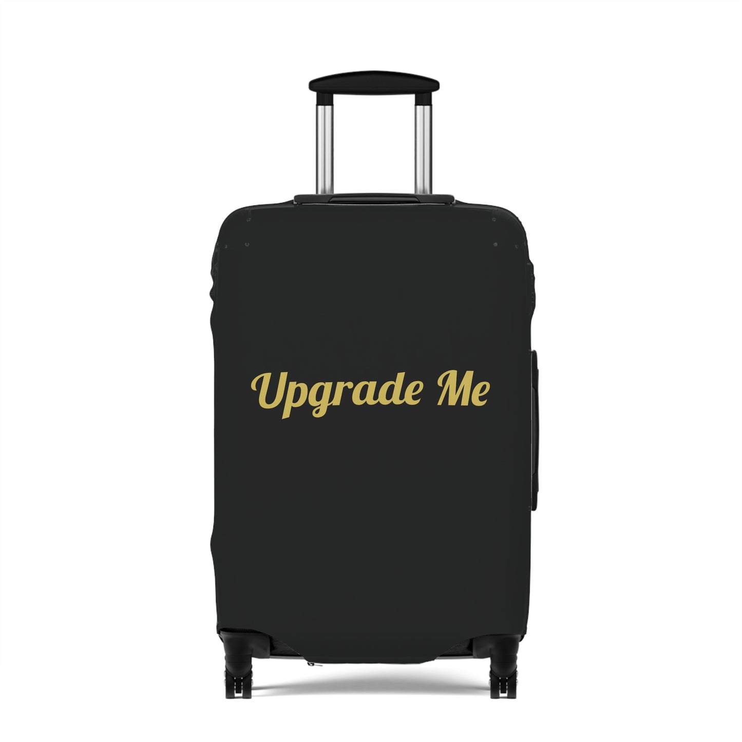 Upgrade Me Black Luggage Cover