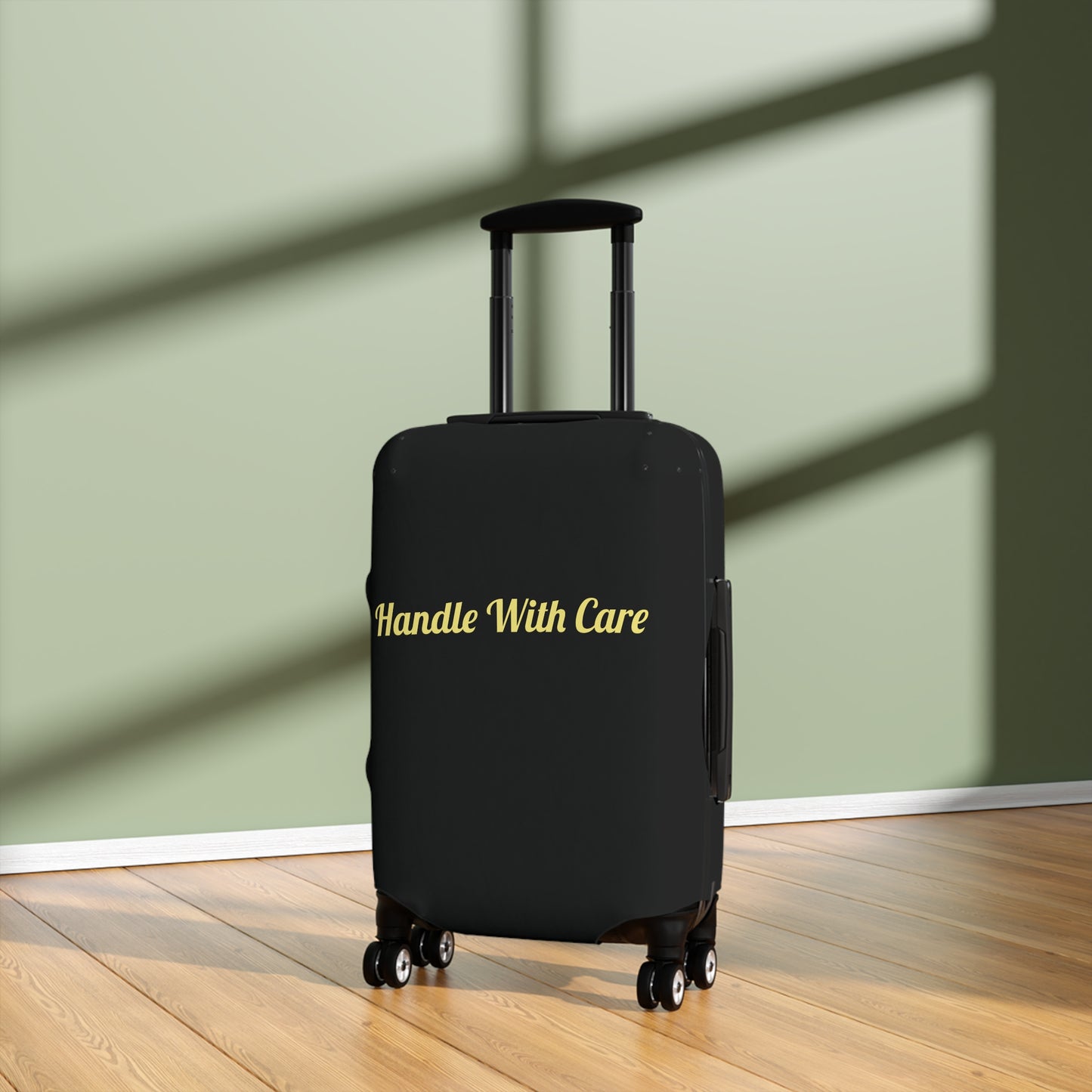 Handle With Care Travel Luggage Cover