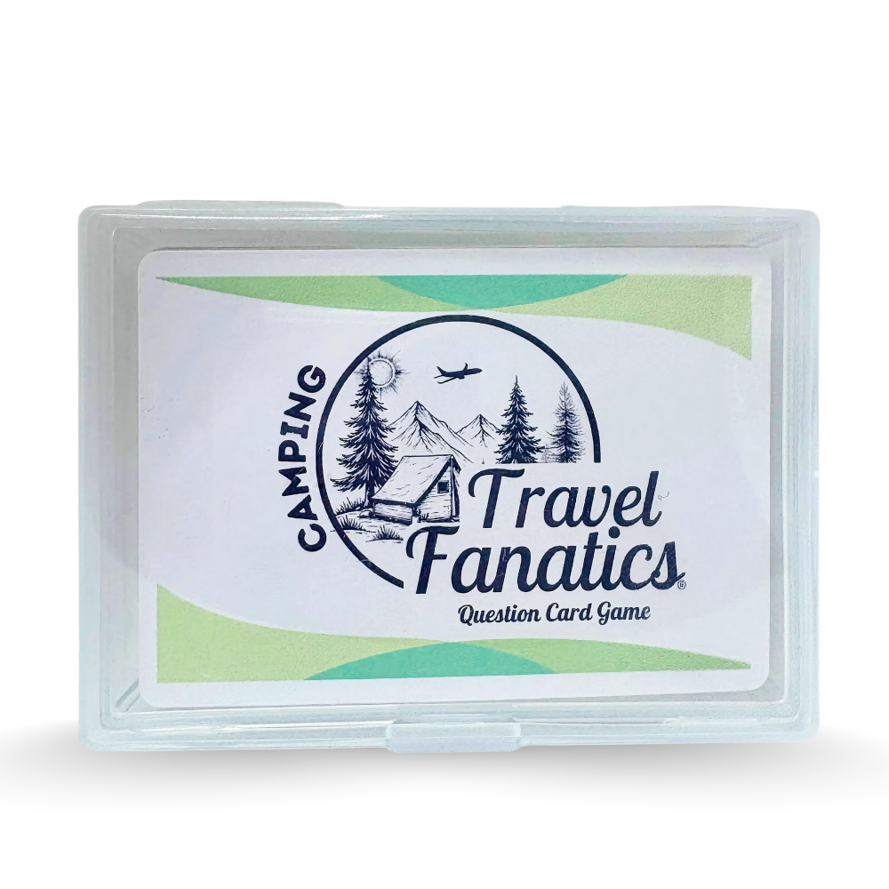 camping card games, draw cards and begin the fun