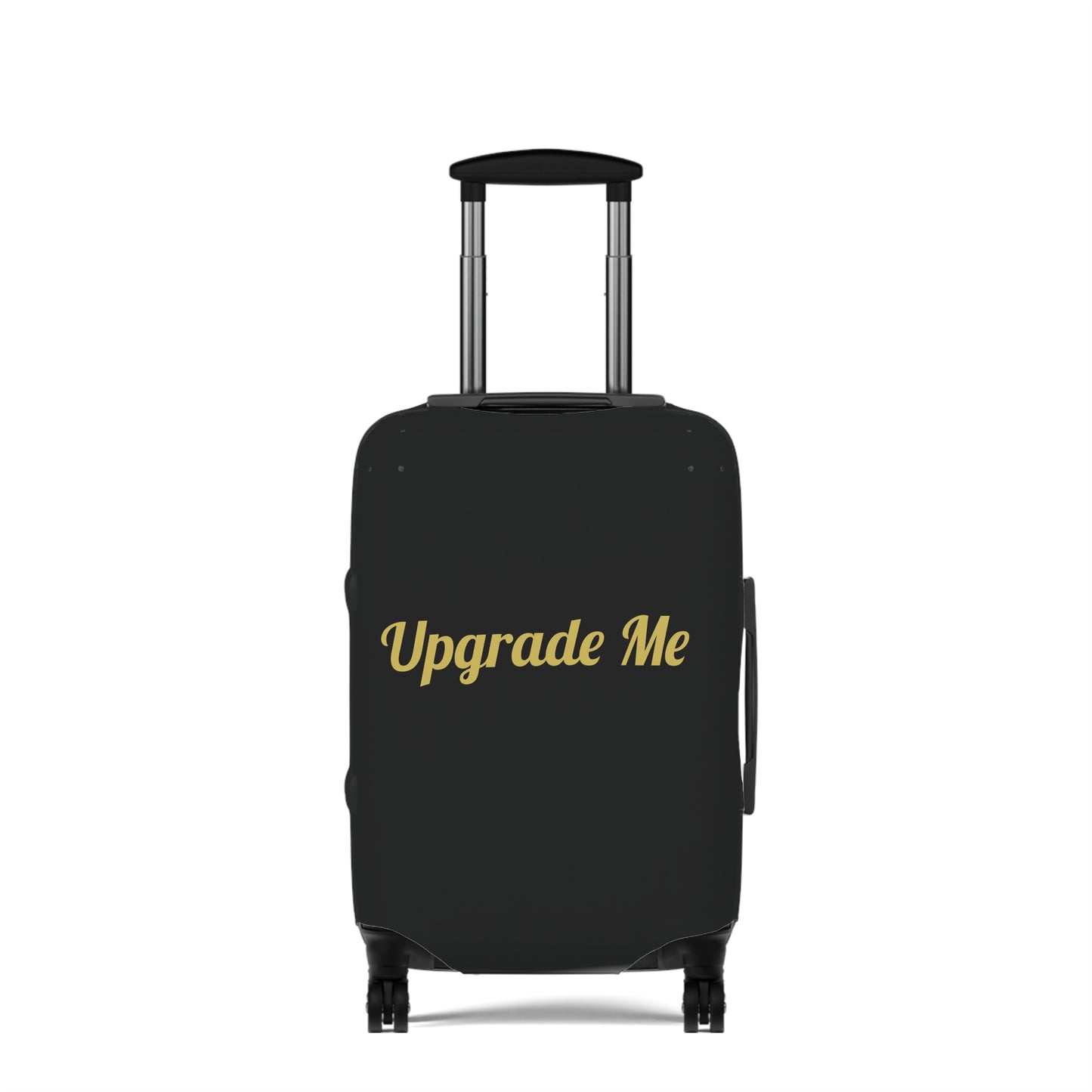 Upgrade Me Black Luggage Cover
