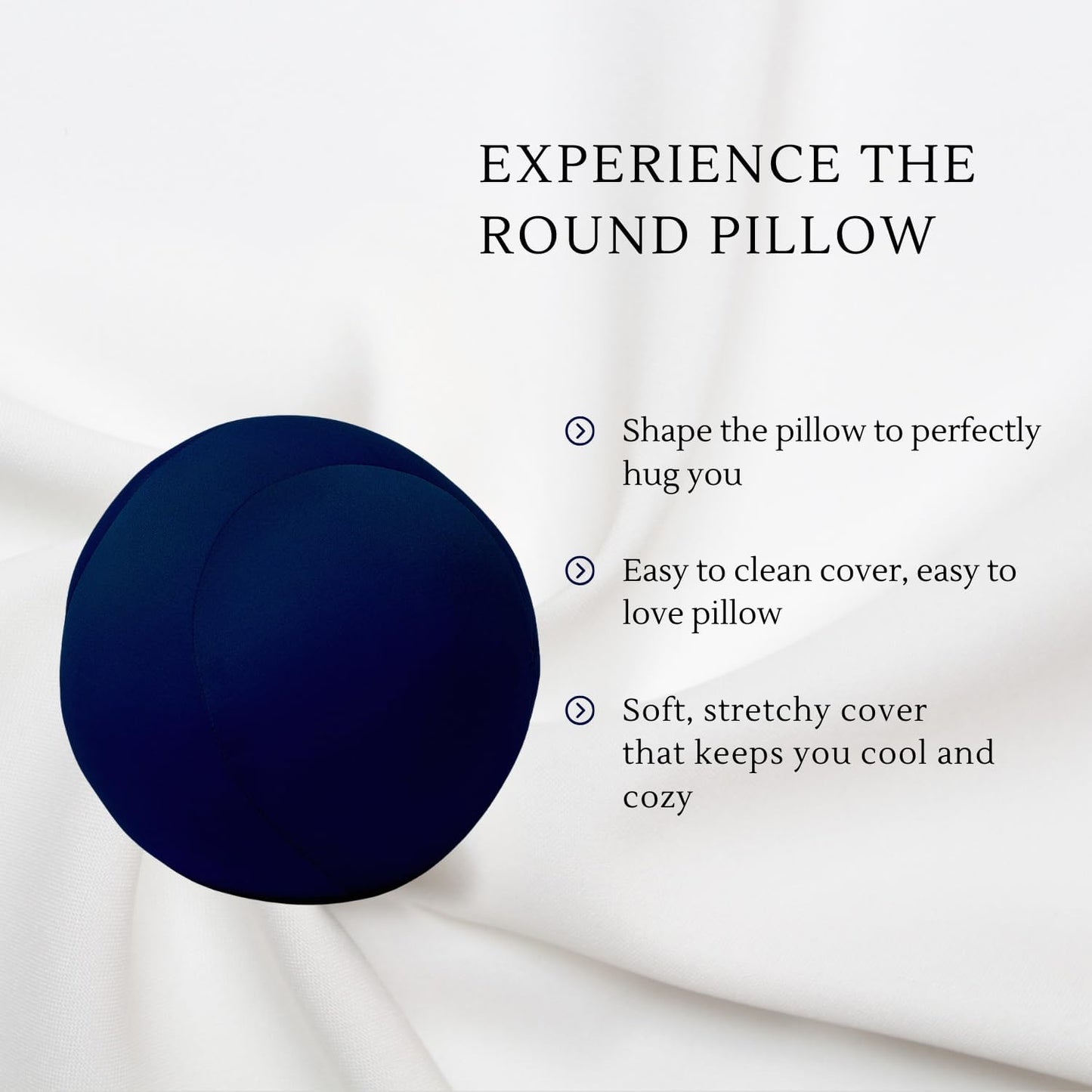 Travel Fanatics Soft bed pillow to support head and neck on couch