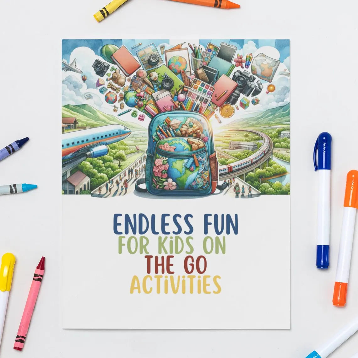 Endless Fun For Kids On The Go Printable Travel Activities
