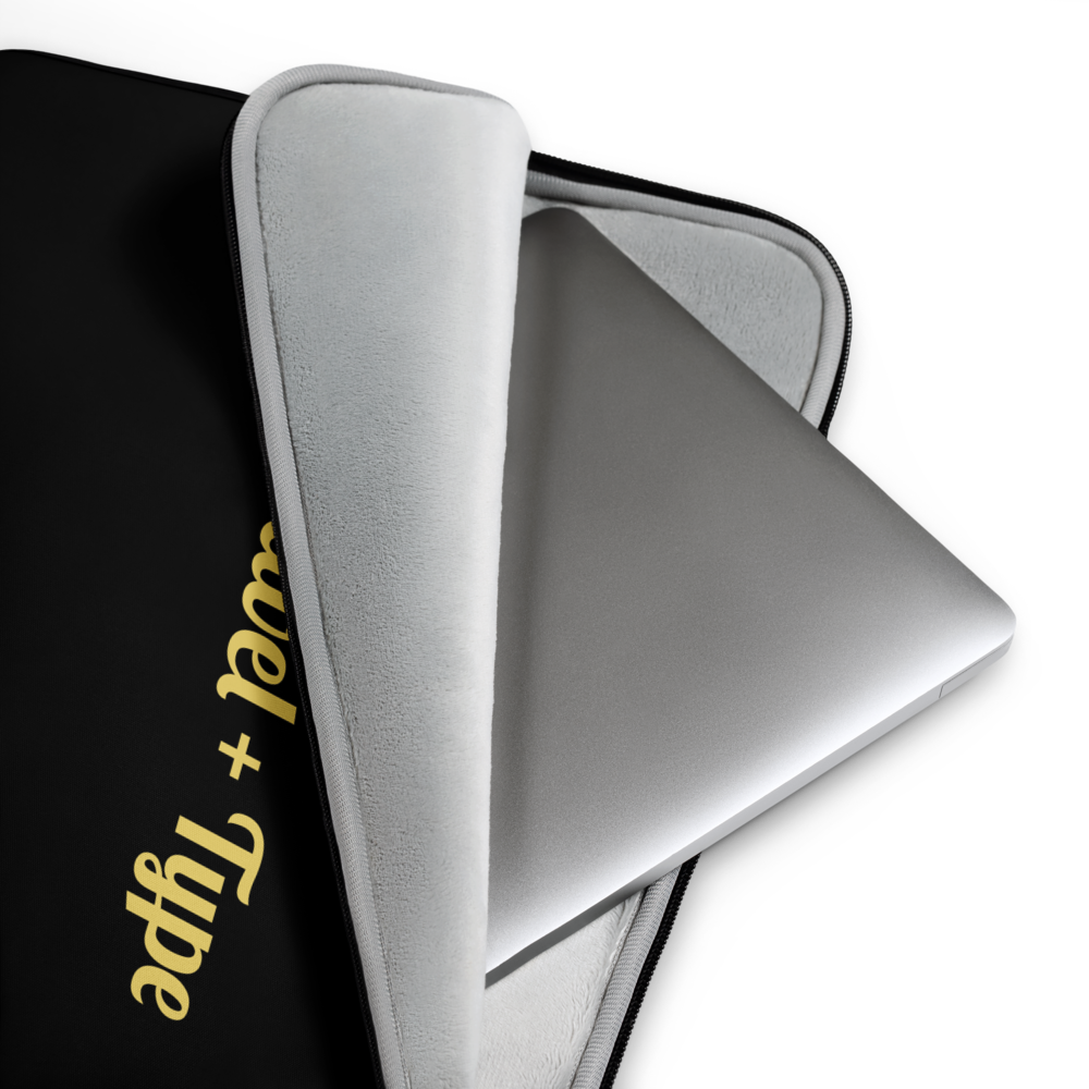 Travel Fanatics "Travel + Type" Laptop Sleeve