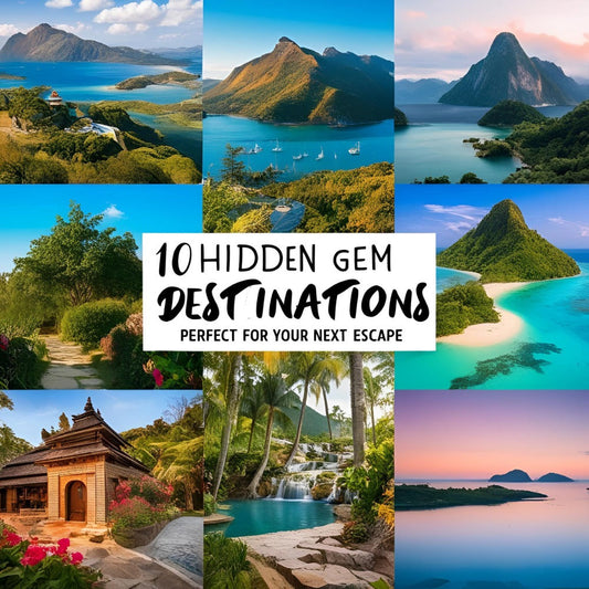 10 Hidden Gem Destinations for Your Next Great Escape