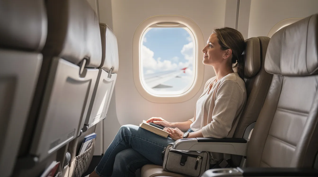 How to Stay Comfortable on a Long Flight Without Overpacking