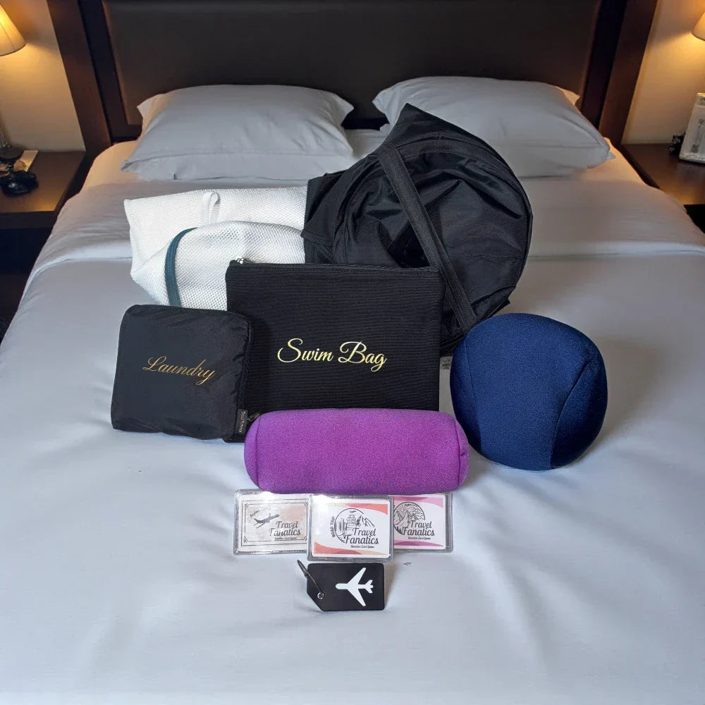 Clean White Bedspread in a Hotel Room