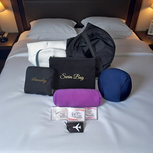 Clean White Bedspread in a Hotel Room