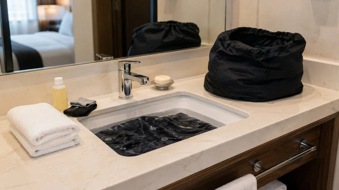 How to Wash Clothes in a Hotel Sink