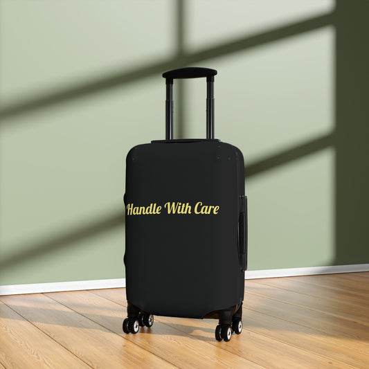 Handle With Care Travel Luggage Cover