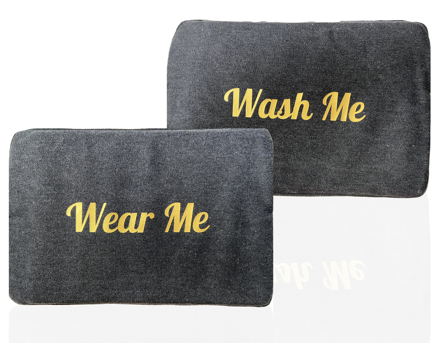 "Wash Me & Wear Me" Canvas Laundry Bag