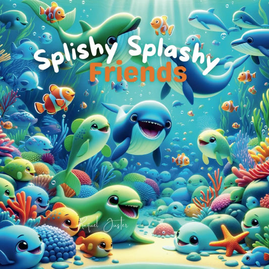 Splishy Splashy Friends: Childrens Poetry Book About The Ocean