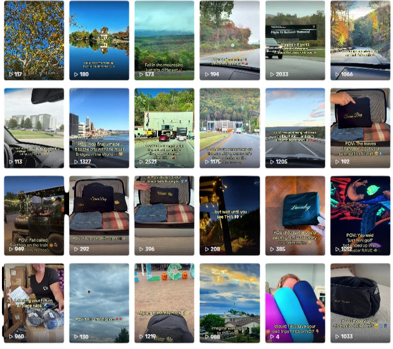 follow travel fanatics on social media like tiktok, instagram, facebook and youtube