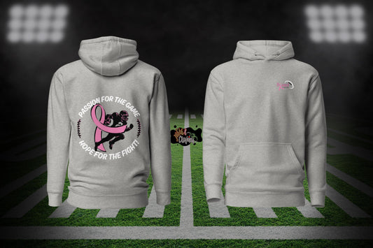 Breast Cancer Awareness Pullover Jacket | Comfortable and Stylish Outerwear | Support the Cause | Perfect for Casual Wear | Unisex Fit