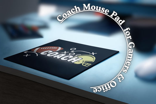 Coach Mouse Pad for Gamers & Office