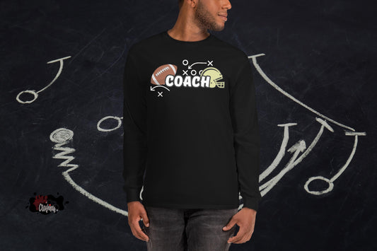 Coach Football T-Shirt | Apparel for Game Day Enthusiasts & Sport Coaches (2)