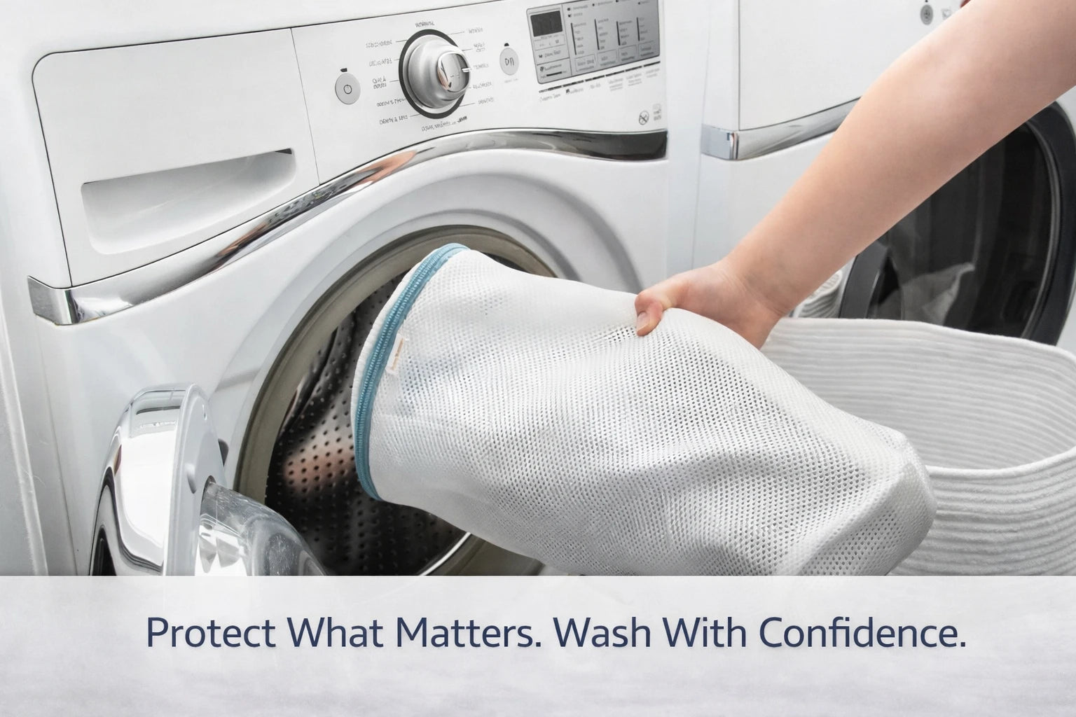 Mesh shoe washing bag allowing water flow for thorough cleaning and faster drying